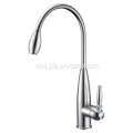 Chrome Finish Deck Mounted Single Lever Dapur Faucets